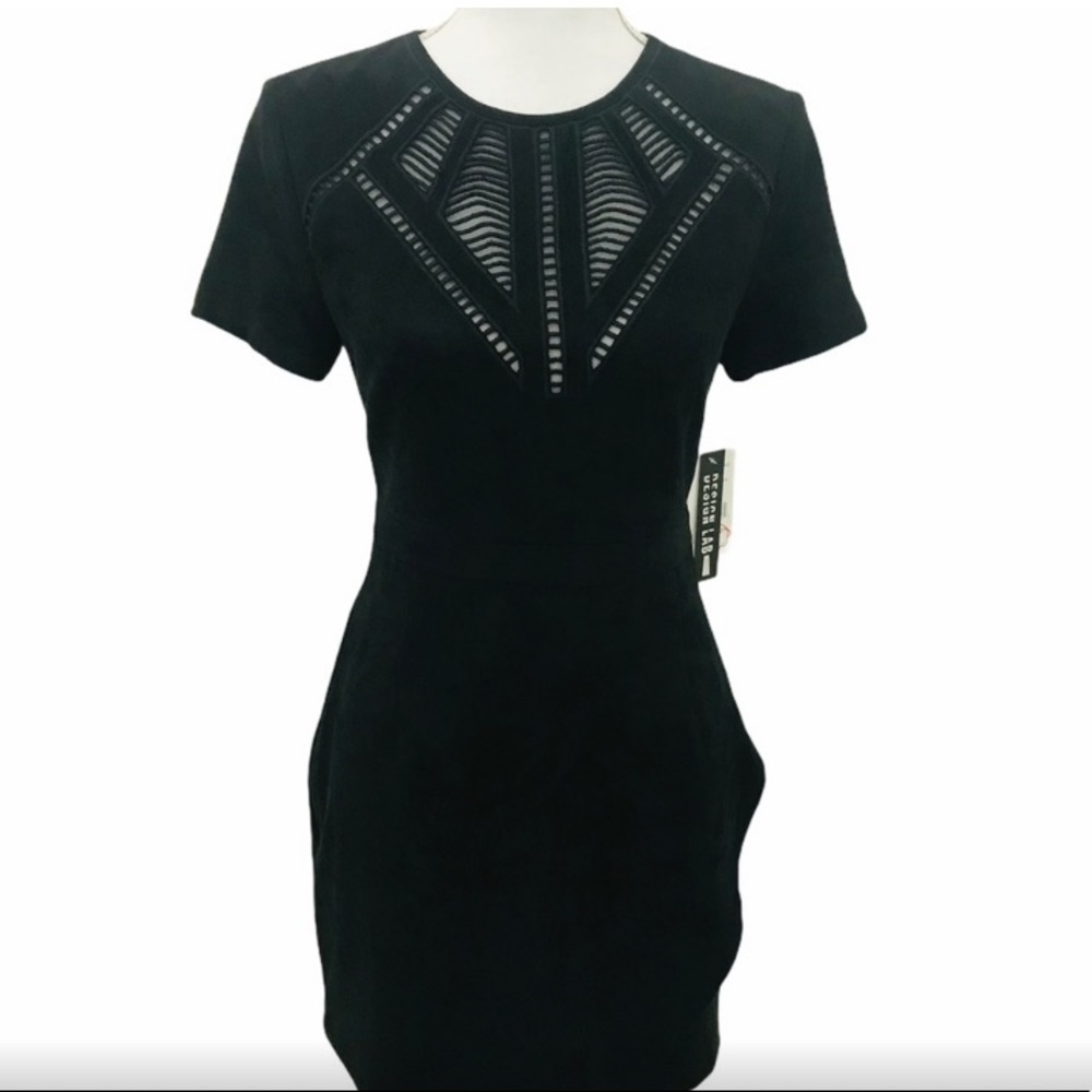 💣 Lord and Taylor Design Lab Faux Suede Dress